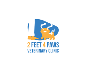 Logo Design by Carla T. for 2Feet4Paws | Design: #1913729