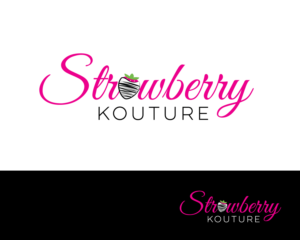 Diseño de Logo por Cherisse para Strawberry Kouture | Diseño: #7703515