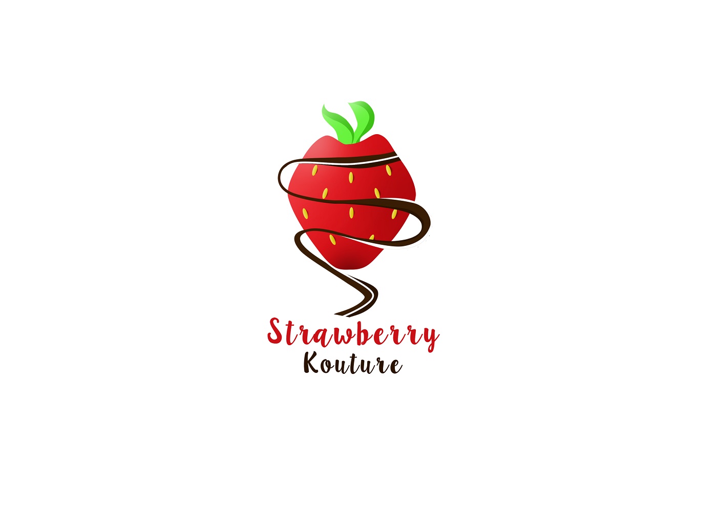 Logo Design by sandeng_ for Strawberry Kouture | Design #7833221
