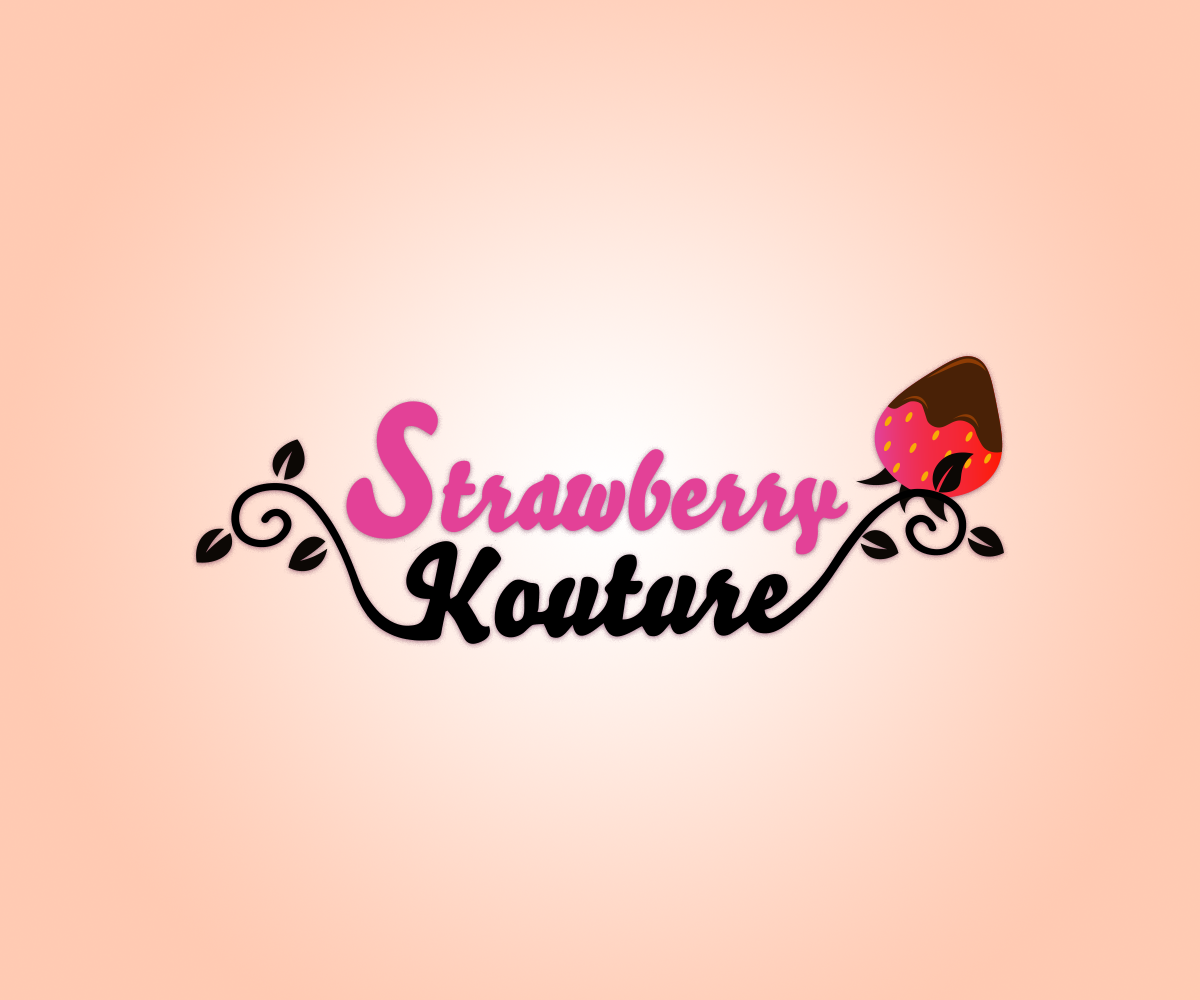 Logo Design by Duali Designs for Strawberry Kouture | Design #7793866
