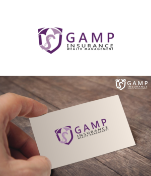 Logo Design by Studesign for GAMP Insurance & Wealth Management | Design: #7694802