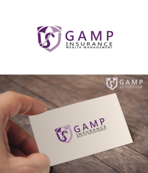 Logo Design by Studesign for GAMP Insurance & Wealth Management | Design: #7694884