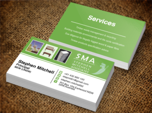 Design de Carte de Visite par Lanka Ama pour Stephen Mitchell Associates | Design : #7675290