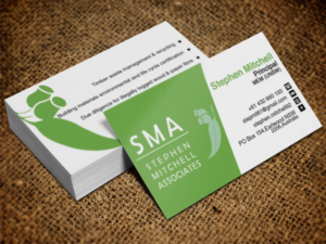 Design de Carte de Visite par Lanka Ama pour Stephen Mitchell Associates | Design : #7675292