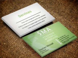 Design de Carte de Visite par Lanka Ama pour Stephen Mitchell Associates | Design : #7675293