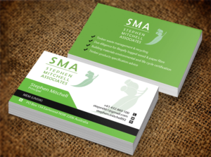Design de Carte de Visite par Lanka Ama pour Stephen Mitchell Associates | Design : #7675297