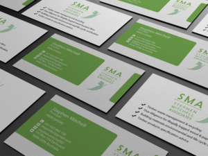Design de Carte de Visite par Lanka Ama pour Stephen Mitchell Associates | Design : #7675298