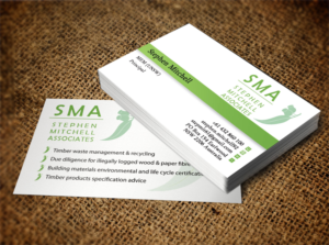 Design de Carte de Visite par Lanka Ama pour Stephen Mitchell Associates | Design : #7675303