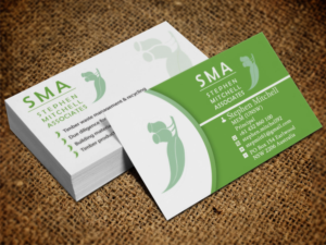 Design de Carte de Visite par Lanka Ama pour Stephen Mitchell Associates | Design : #7675304