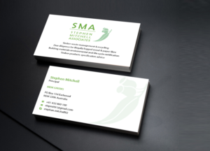 Design de Carte de Visite par Creations Box 2015 pour Stephen Mitchell Associates | Design : #7687179