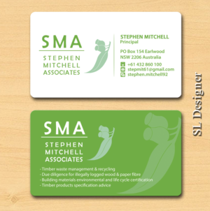 Business Card Design by SL Designer for Stephen Mitchell Associates | Design: #7671005