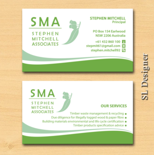 Business Card Design by SL Designer for Stephen Mitchell Associates | Design: #7671018