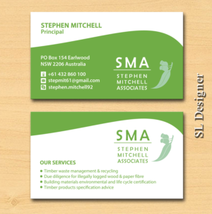 Business Card Design by SL Designer for Stephen Mitchell Associates | Design: #7671019
