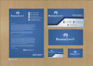 Schreibwaren-Design von S.M.T.M für ReverseSpeech.com | Design: #7660921