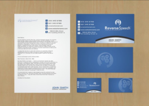 Schreibwaren-Design von S.M.T.M für ReverseSpeech.com | Design: #7660922