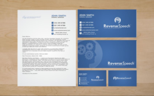 Schreibwaren-Design von S.M.T.M für ReverseSpeech.com | Design: #7660928