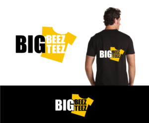 Diseño de Logo por DiDi's para Big Beez Tees | Diseño: #7674824