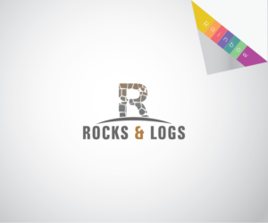 Diseño de Logo por creativemood438 para Rocks & Logs Stone Works LLC | Diseño: #7755360