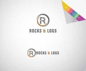Diseño de Logo por creativemood438 para Rocks & Logs Stone Works LLC | Diseño: #7755362