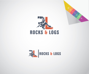 Diseño de Logo por creativemood438 para Rocks & Logs Stone Works LLC | Diseño: #7755363