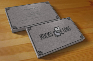 Diseño de Logo por Hardcore Design para Rocks & Logs Stone Works LLC | Diseño: #7743289