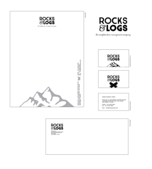 Logo Design by holycow for Rocks & Logs Stone Works LLC | Design #7659221