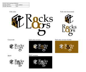Logo Design by blim712 for Rocks & Logs Stone Works LLC | Design #7716991