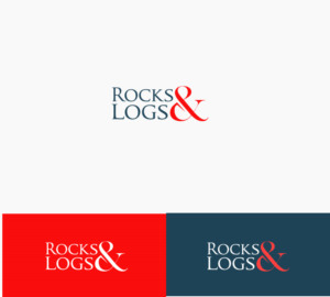 Diseño de Logo por Makdezign14 para Rocks & Logs Stone Works LLC | Diseño: #7751805