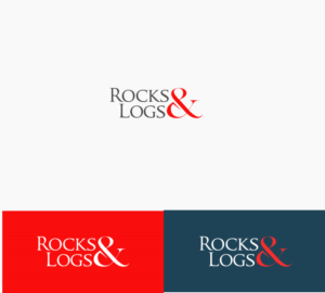 Logo-Design von Makdezign14 für Rocks & Logs Stone Works LLC | Design: #7753367