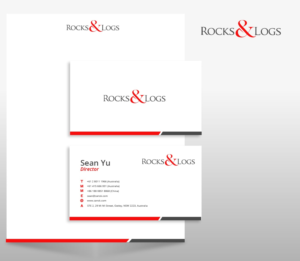 Logo-Design von Makdezign14 für Rocks & Logs Stone Works LLC | Design: #7782625