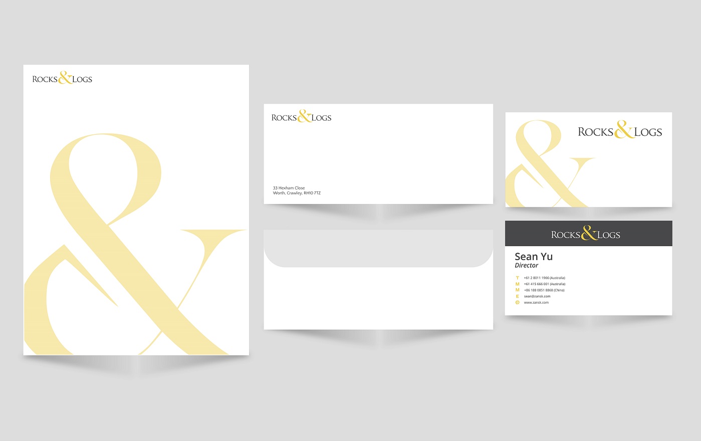 Design de Logo par Makdezign14 pour Rocks & Logs Stone Works LLC | Design #7978911