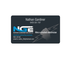 Diseño de Tarjeta de Presentación por SK para Nathan Gardiner Electrical | Diseño #7656323
