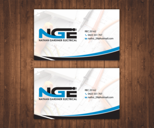 Business Card Design by Stylez Designz for Nathan Gardiner Electrical | Design: #7696975