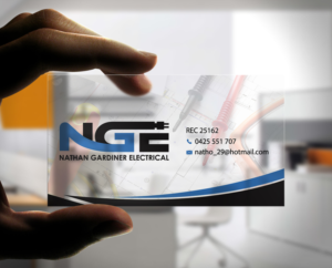 Business Card Design by Stylez Designz for Nathan Gardiner Electrical | Design: #7696977