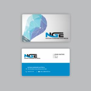 Business Card Design by Chris254 for Nathan Gardiner Electrical | Design: #7683532
