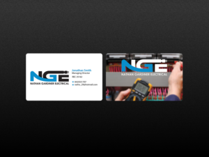 Design de Carte de Visite par Creations Box 2015 pour Nathan Gardiner Electrical | Design : #7669945