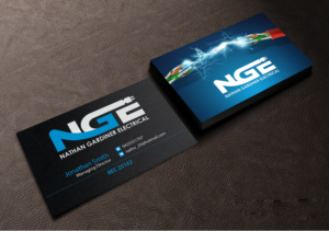 Design de Carte de Visite par Creations Box 2015 pour Nathan Gardiner Electrical | Design : #7669960