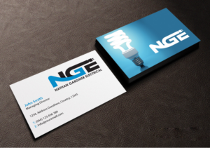Design de Carte de Visite par Creations Box 2015 pour Nathan Gardiner Electrical | Design : #7669962