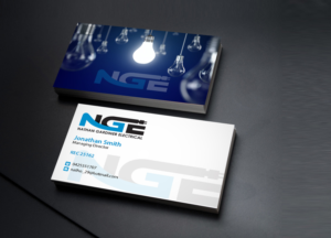 Design de Carte de Visite par Creations Box 2015 pour Nathan Gardiner Electrical | Design : #7669970