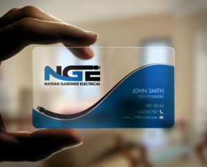 Design de Carte de Visite par chandrayaan.creative pour Nathan Gardiner Electrical | Design : #7675642