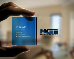 Design de Carte de Visite par chandrayaan.creative pour Nathan Gardiner Electrical | Design : #7675662