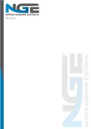 Electrical Contracting buisness. Needs a letter head | Design En-Tête par Impact Design