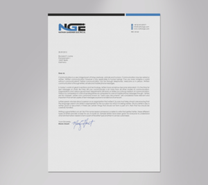 Letterhead Design by logodentity for Nathan Gardiner Electrical | Design: #7689597