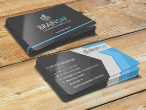 Business Card Design by Riz' for Brainsap GmbH | Design #7674950
