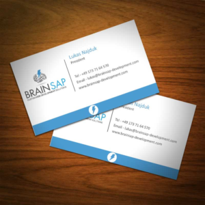 Business Card Design by Abikasirajan for Brainsap GmbH | Design: #7659448