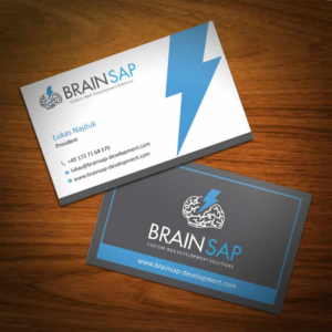 Business Card Design by Abikasirajan for Brainsap GmbH | Design: #7669935