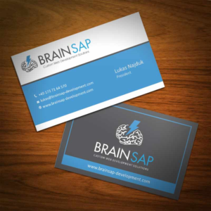 Business Card Design by Abikasirajan for Brainsap GmbH | Design: #7669943