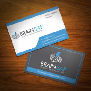 Business Card Design by Abikasirajan for Brainsap GmbH | Design: #7669971