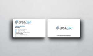 Business Card Design by AFHUN for Brainsap GmbH | Design: #7671565