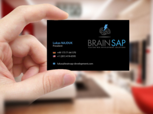 Business Card Design by Creations Box 2015 for Brainsap GmbH | Design: #7678790